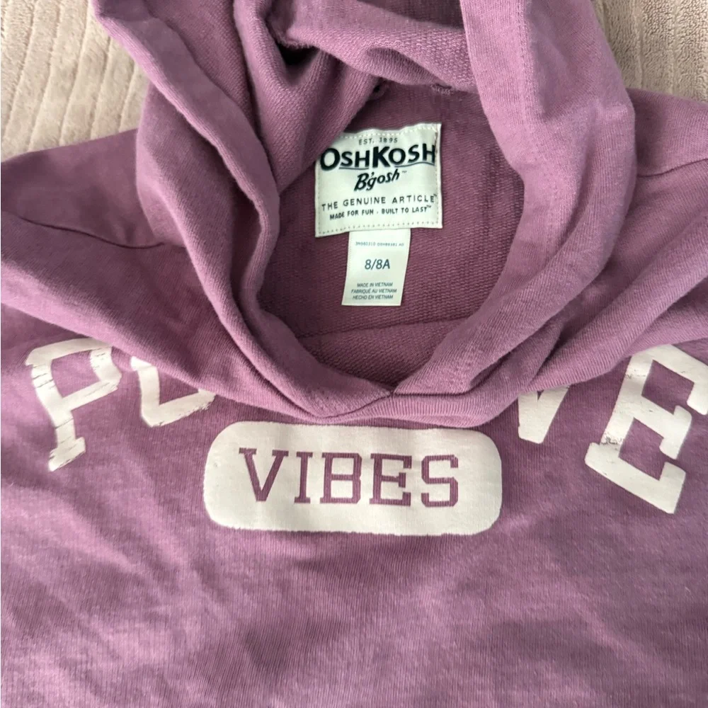 OshKosh Bgosh purple hoodie